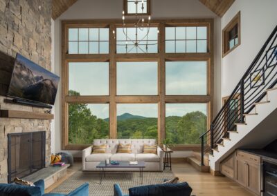 Custom Home Builder Banner Elk Great Room 00024