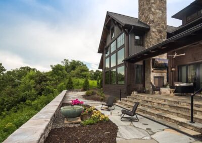 Custom Home Builder Banner Elk Outdoor Living Spaces 00076