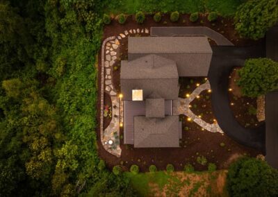 Custom Home Builder Banner Elk Sky House Exteriors 00016