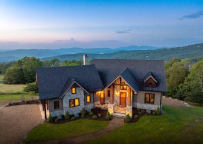 Sky House Custom Home Builder Eagles Nest Banner Elk NC 00027